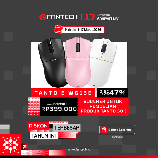 WG13E Mouse Gaming Wireless Rechargeable