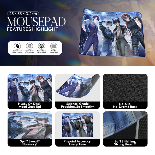 Fantech X SOL4CE AGILE MP453 Gaming Mousepad