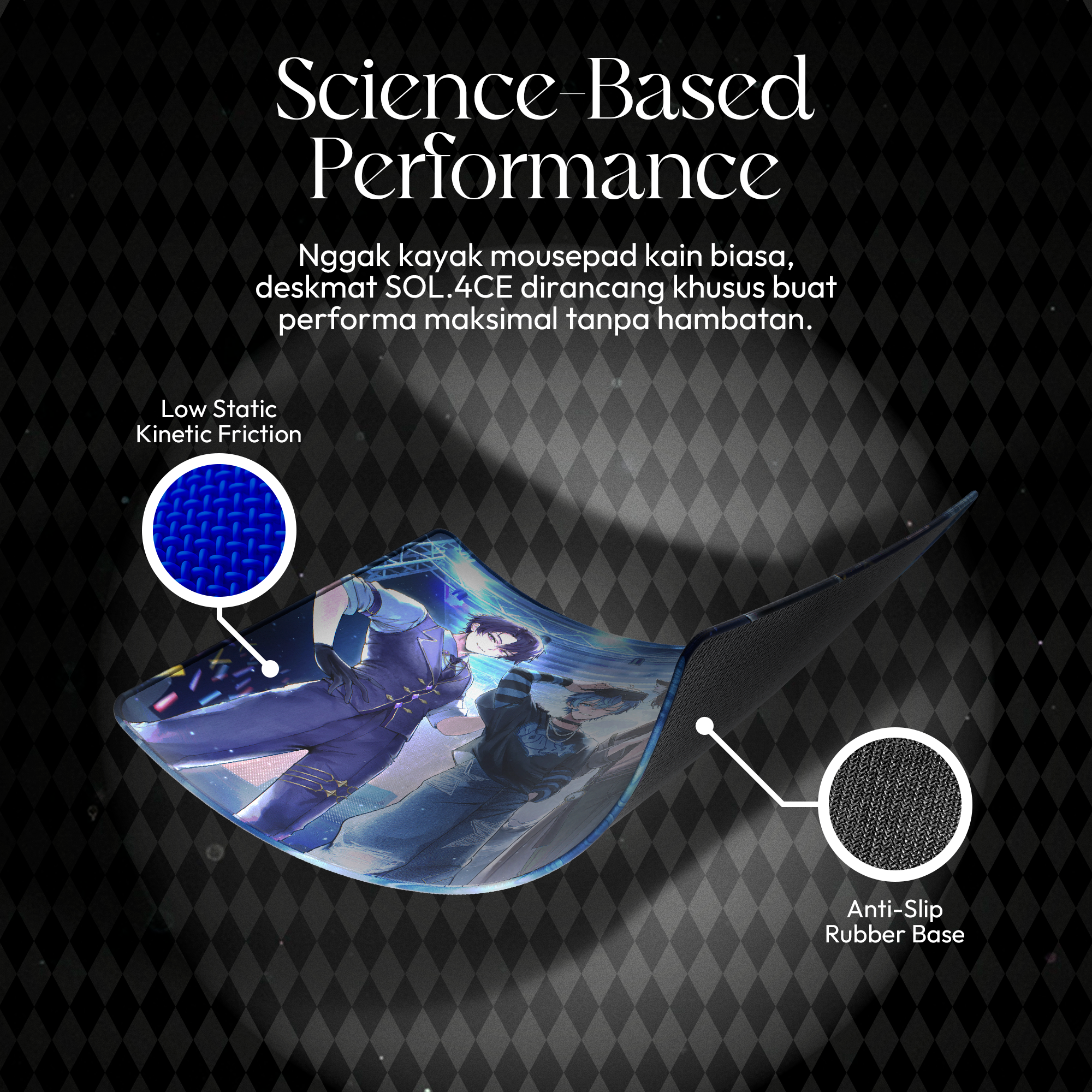 Fantech X SOL4CE AGILE MP453 Gaming Mousepad