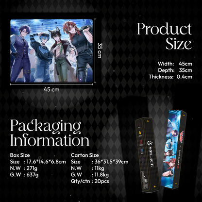 Fantech X SOL4CE AGILE MP453 Gaming Mousepad