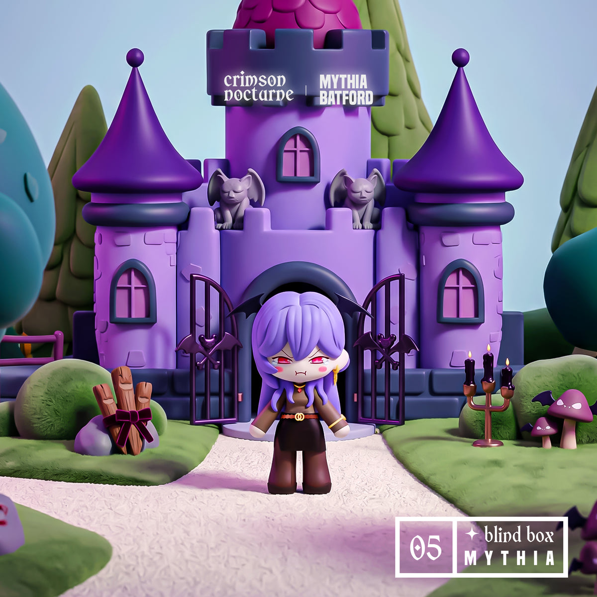 4 Set Blindbox Special Collaboration Fantech x Mythia