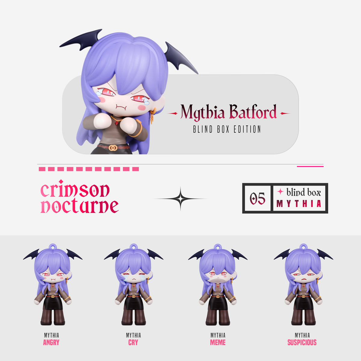 4 Set Blindbox Special Collaboration Fantech x Mythia