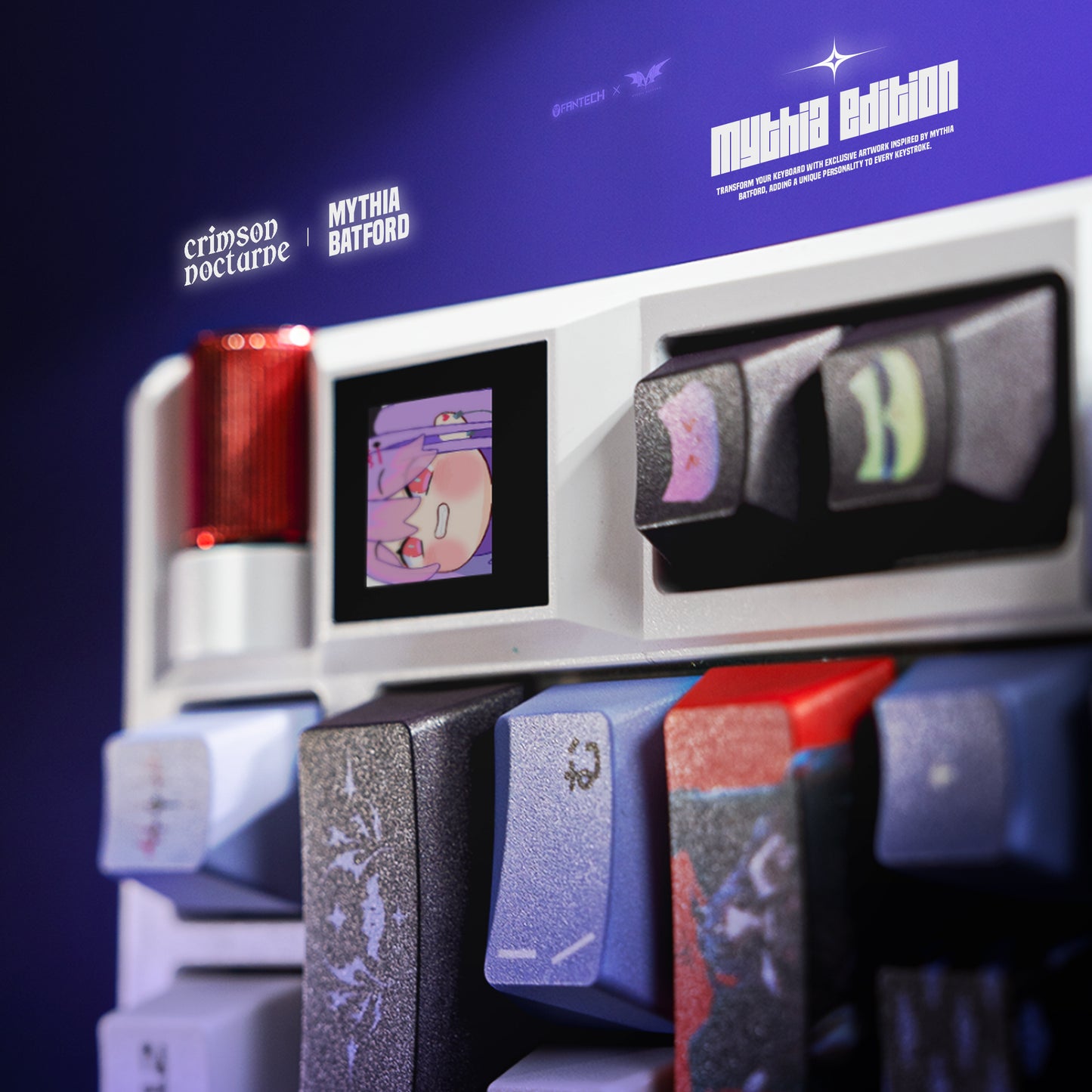 Bundling Keycaps Set & Snap Special Collaboration Fantech x Mythia
