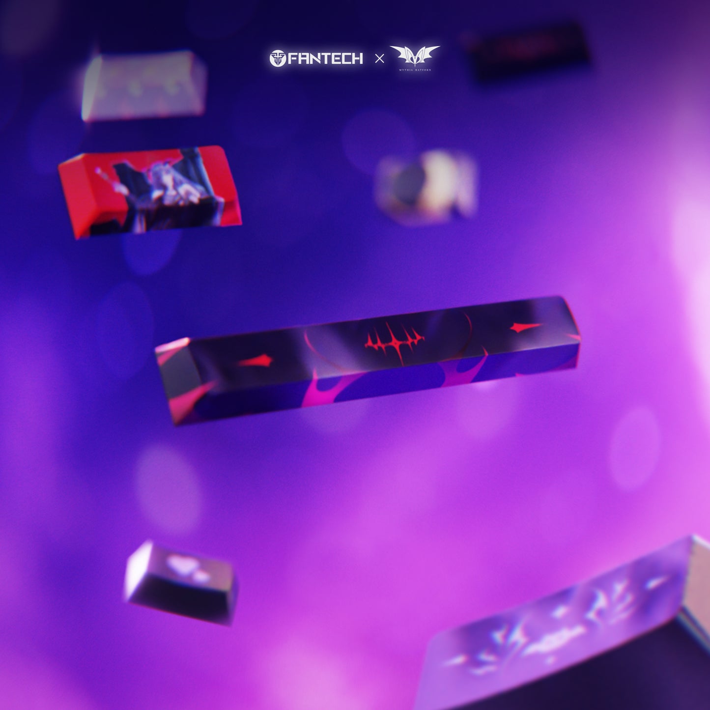 Bundling Keycaps Set & Snap Special Collaboration Fantech x Mythia