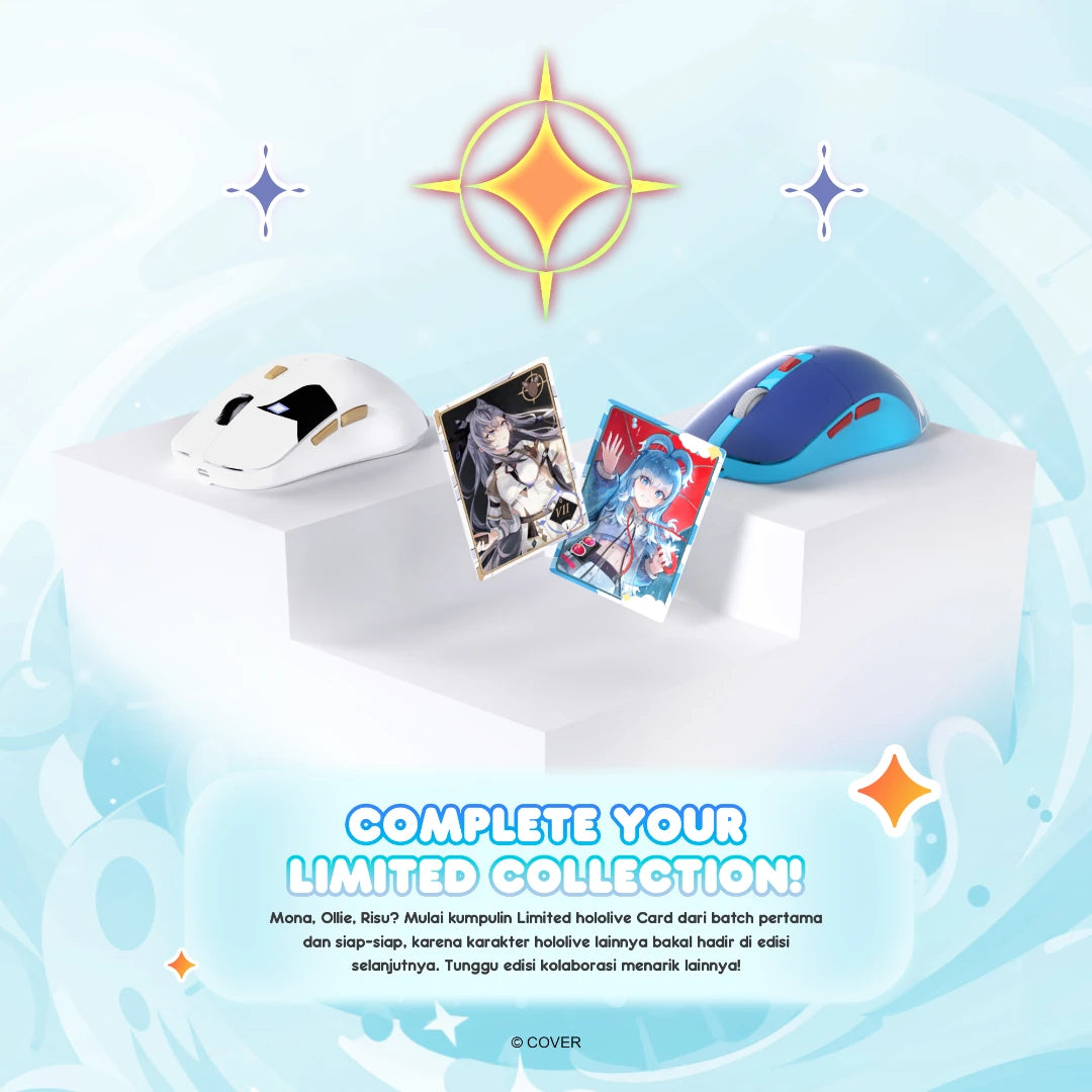 Fantech x Kobo Kanaeru Hololive Exclusive Limited Edition Mouse Gaming Wireless Kanata WG9