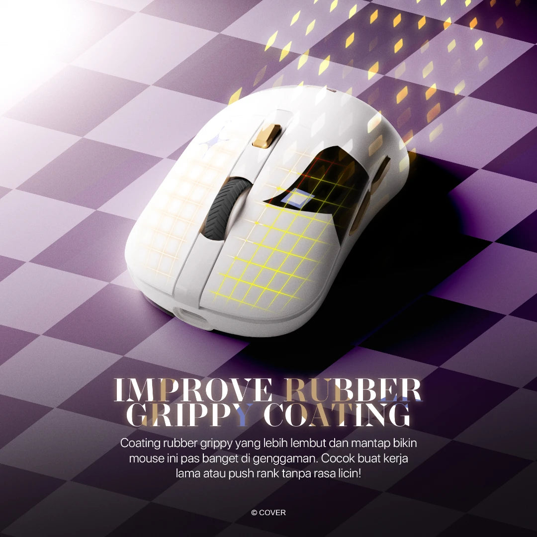 Fantech x Vestia Zeta Hololive Exclusive Limited Edition Mouse Gaming Wireless Kanata WG9