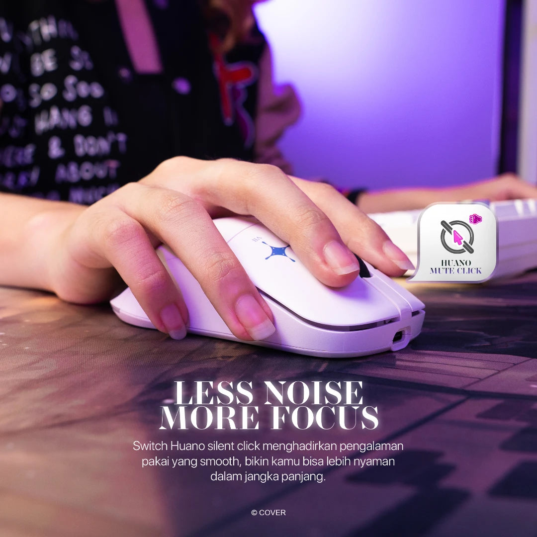Fantech x Vestia Zeta Hololive Exclusive Limited Edition Mouse Gaming Wireless Kanata WG9
