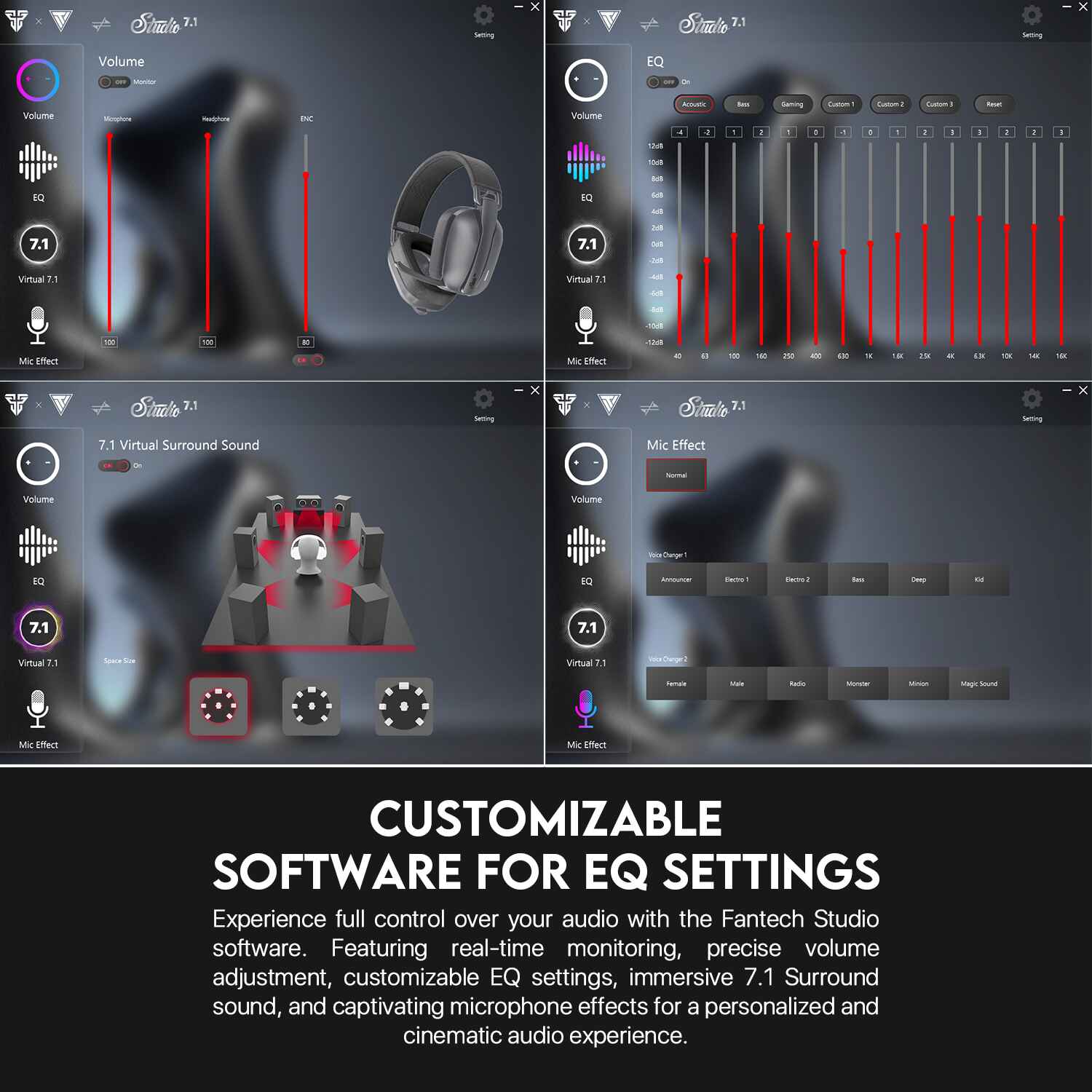 Wireless Headset Gaming