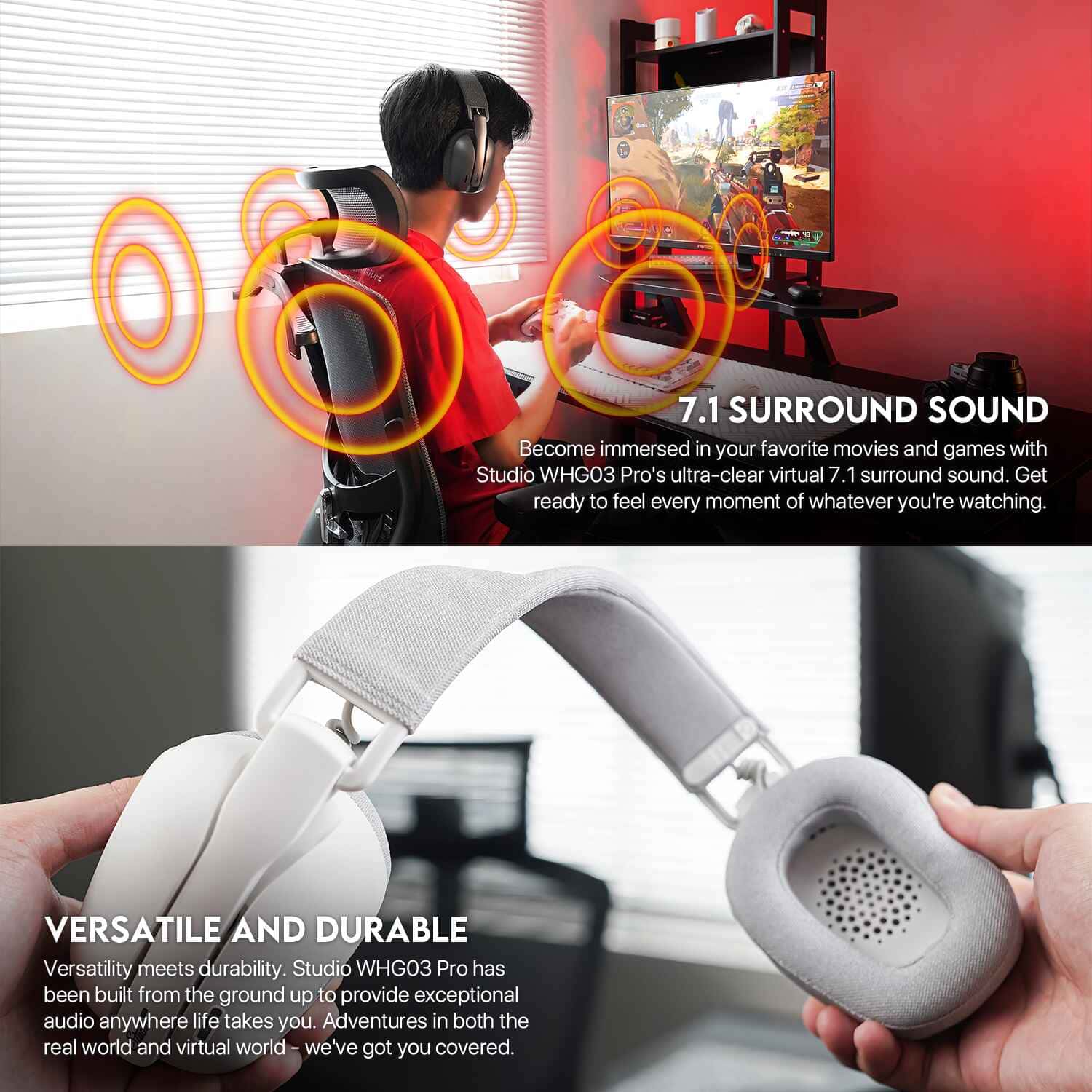 Wireless Headset Gaming