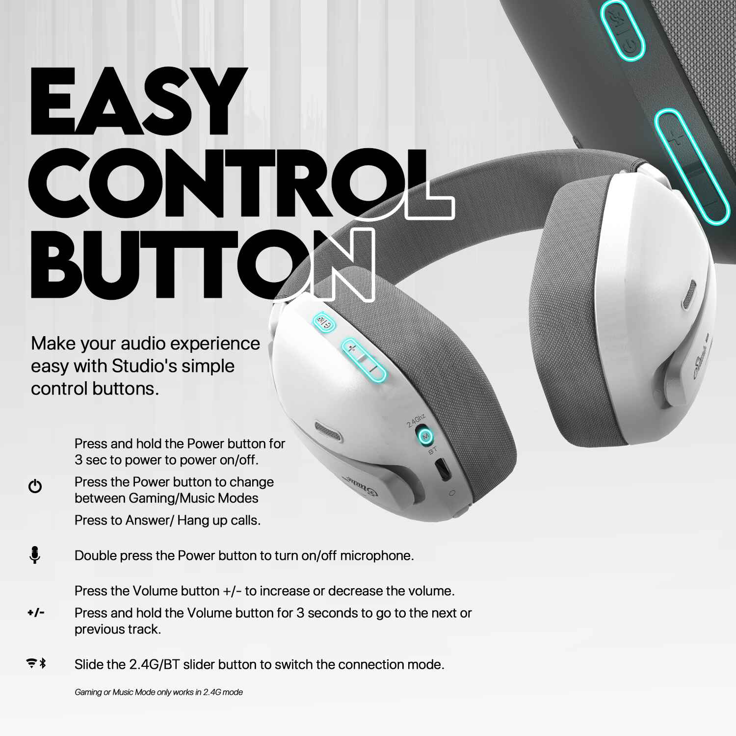 Wireless Headset Gaming