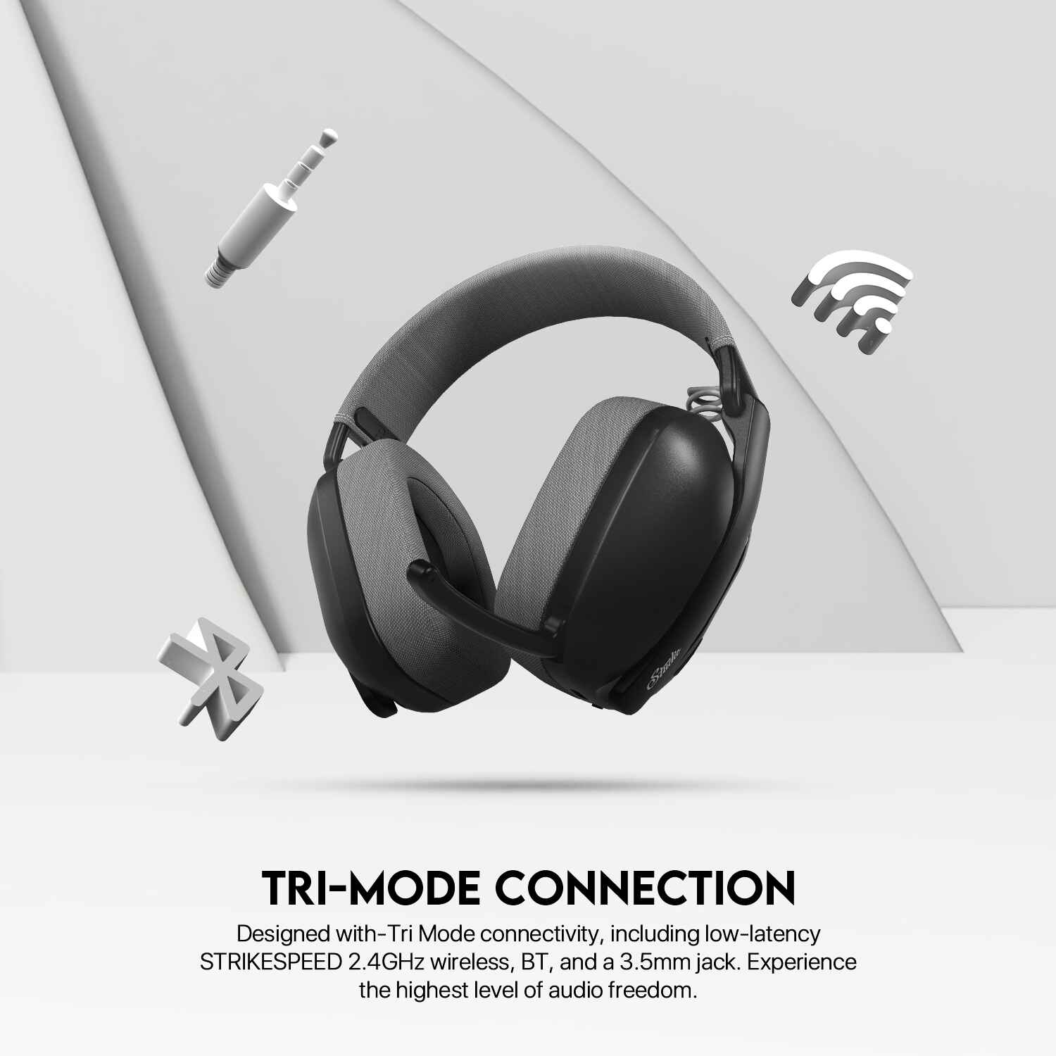 Fantech STUDIO PRO WHG03 Headset Gaming Wireless Bluetooth Virtual 7.1