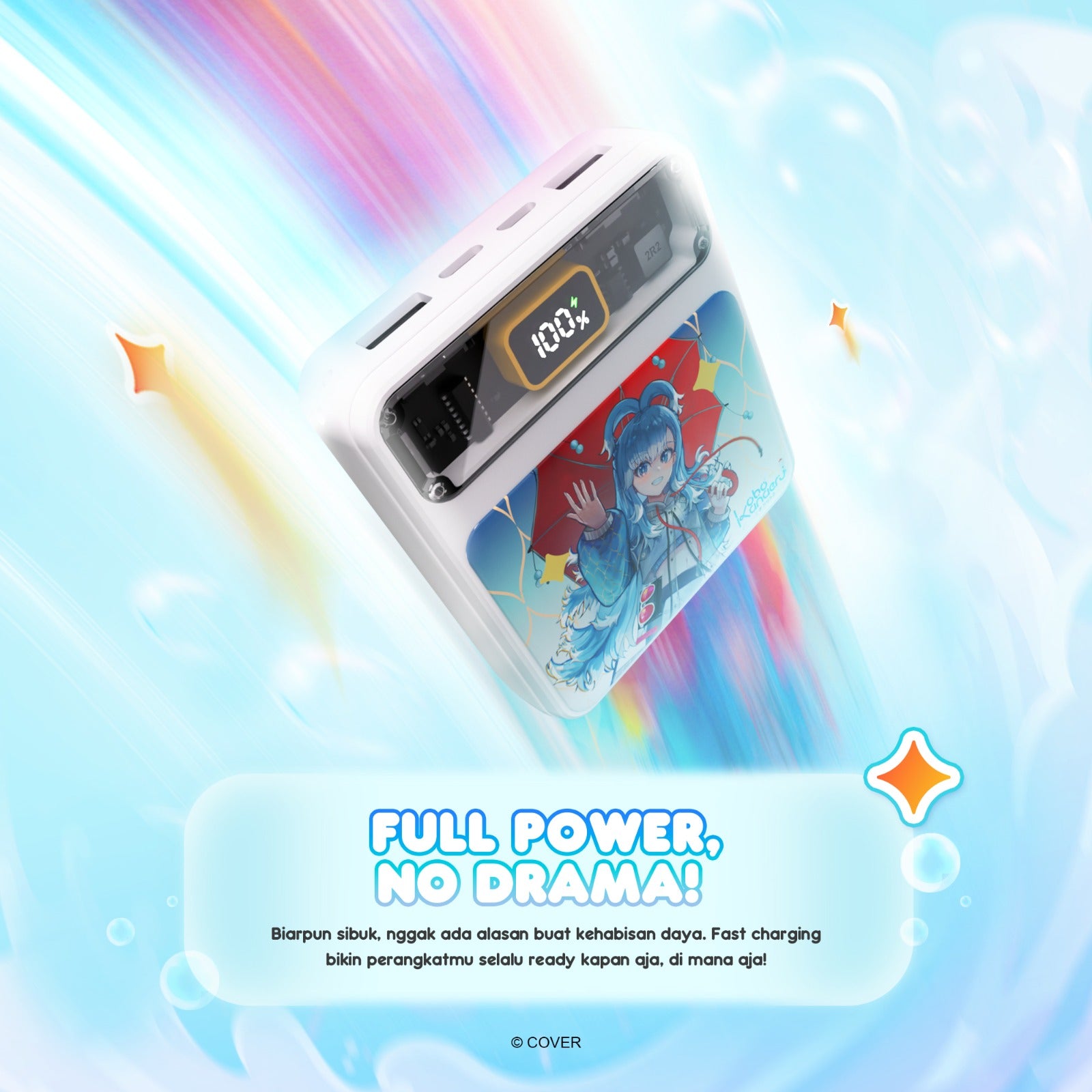 Fantech x Kobo Kanaeru Hololive Exclusive Limited Edition PowerBank