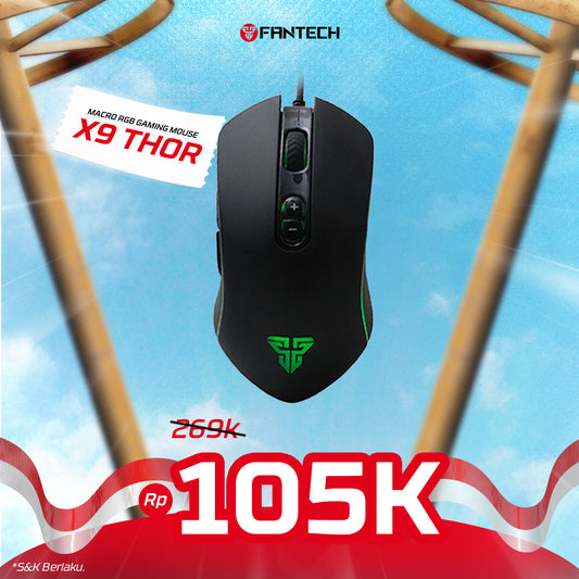 Mouse Gaming Macro X9 THOR