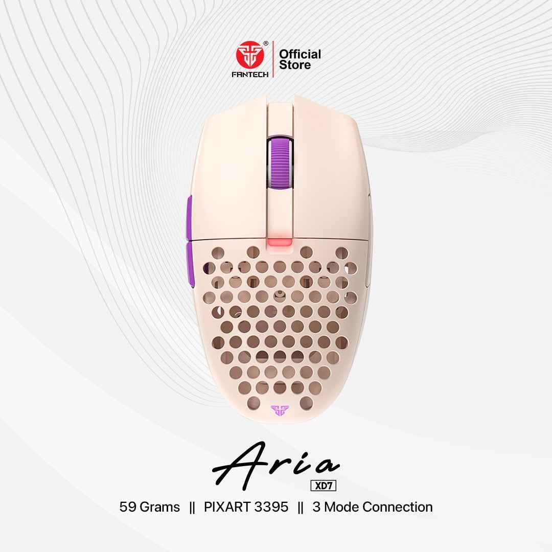 Fantech ARIA XD7 Wireless Bluetooth Mouse Gaming Rechargeable - Fantech Indonesia