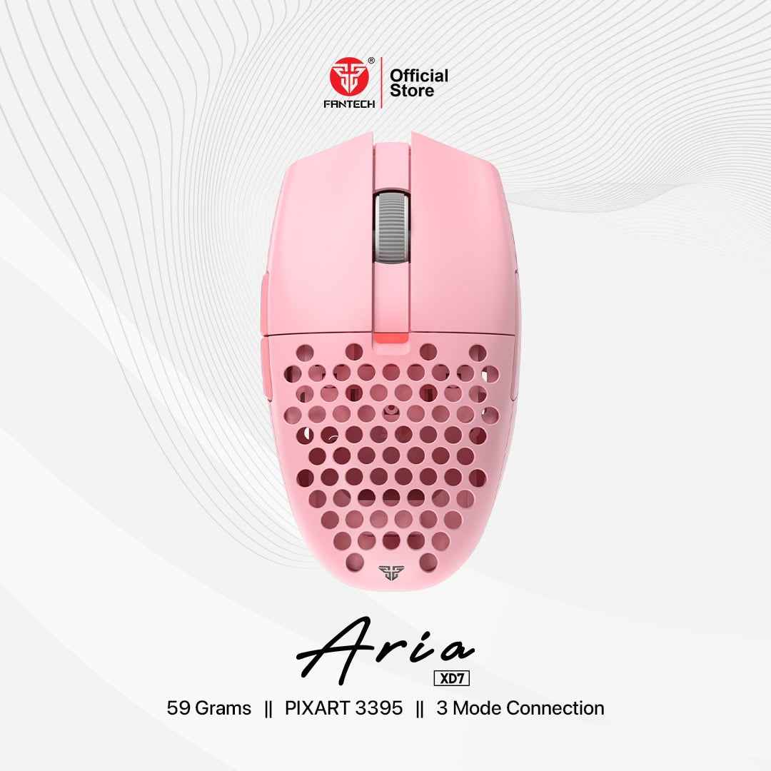 Fantech ARIA XD7 Wireless Bluetooth Mouse Gaming Rechargeable - Fantech Indonesia