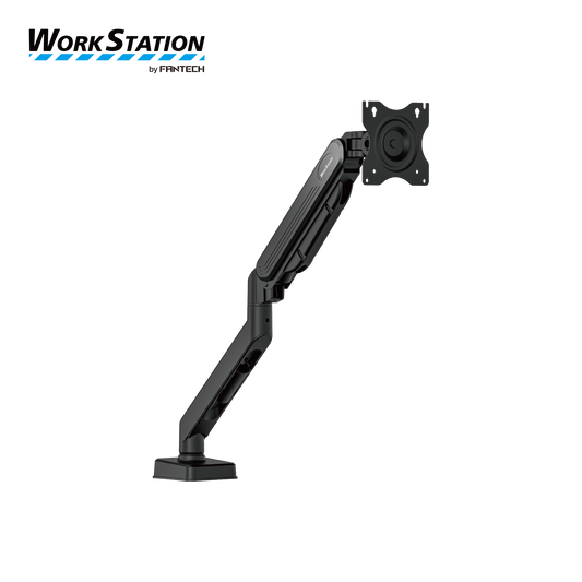 WORK STATION PRO MOUNT SINGLE ARM MBS1 MONITOR BRACKET BLACK