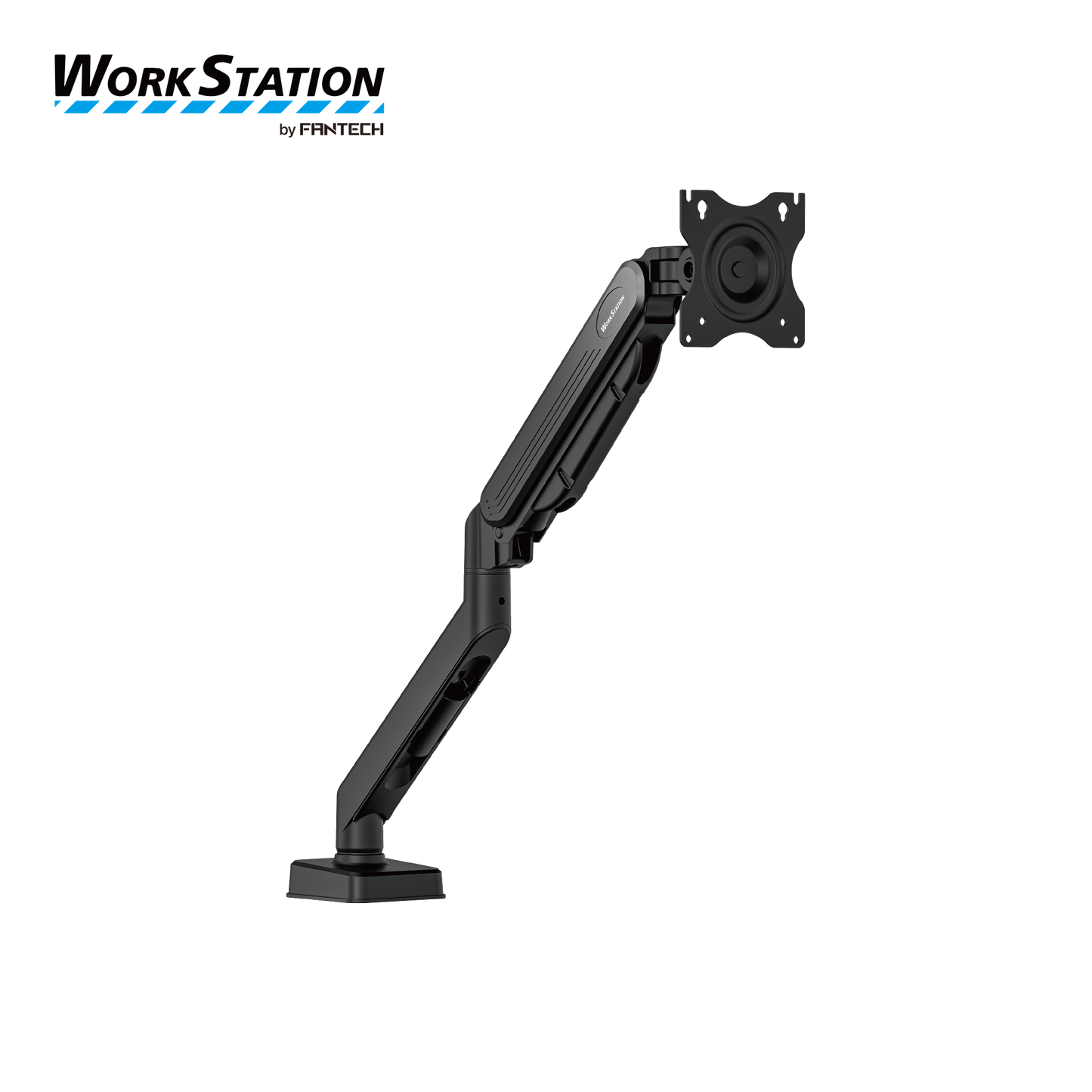 WORK STATION PRO MOUNT SINGLE ARM MBS1 MONITOR BRACKET BLACK