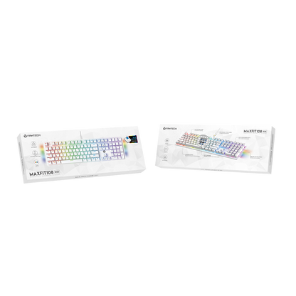 Keyboard Gaming Mechanical MAXFIT108 MK855 Hotswap RGB 5 Pin