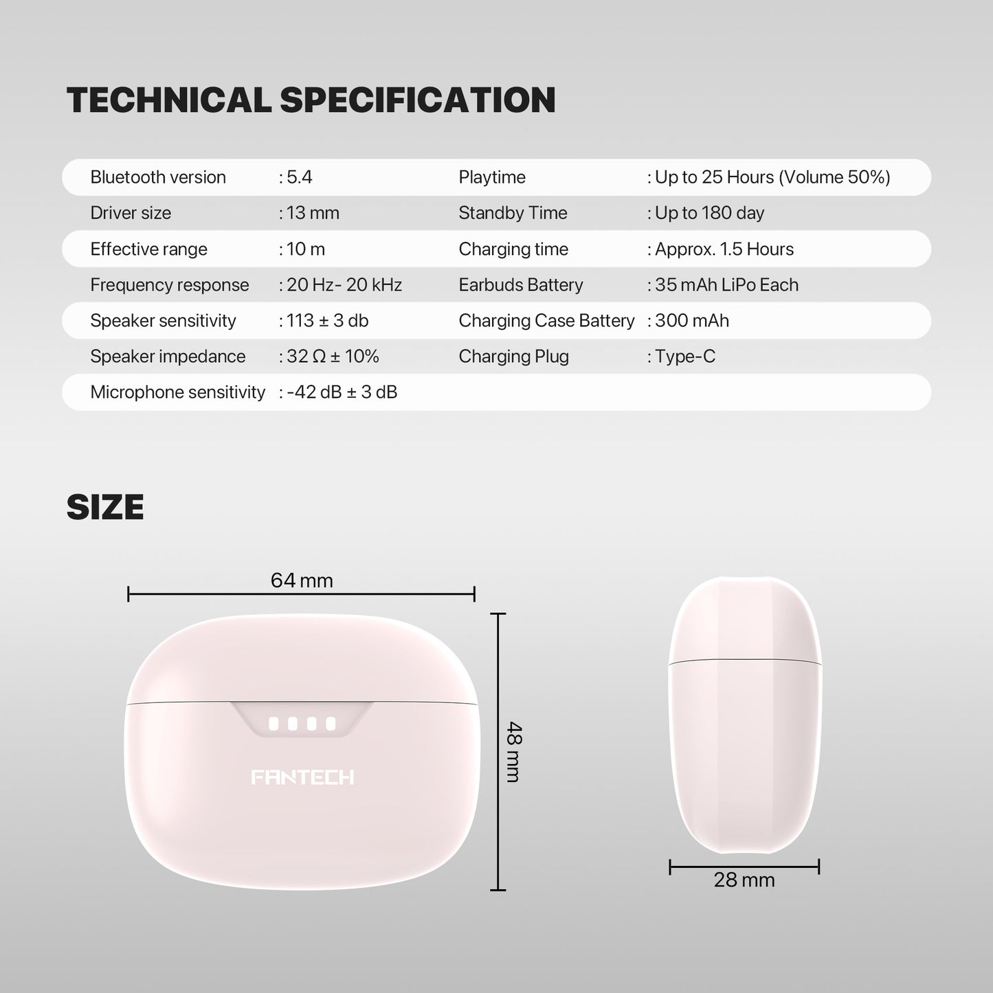 Fantech TWS Wave TW16