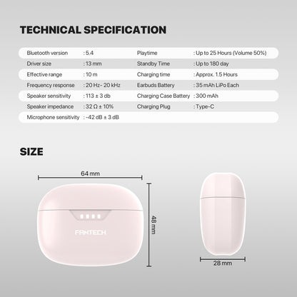 Fantech TWS Wave TW16