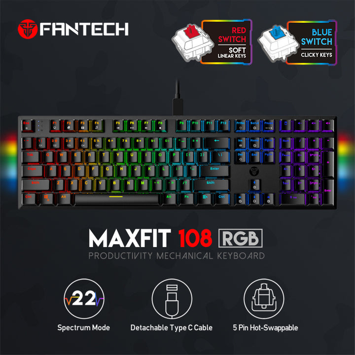 Keyboard Gaming Terbaik & Termurah 2025 Hanya di Fantech ID – Fantech ...