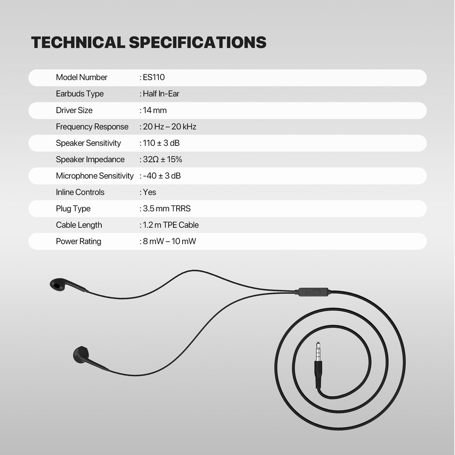 FANTECH LINK PODS ES110 EARBUDS