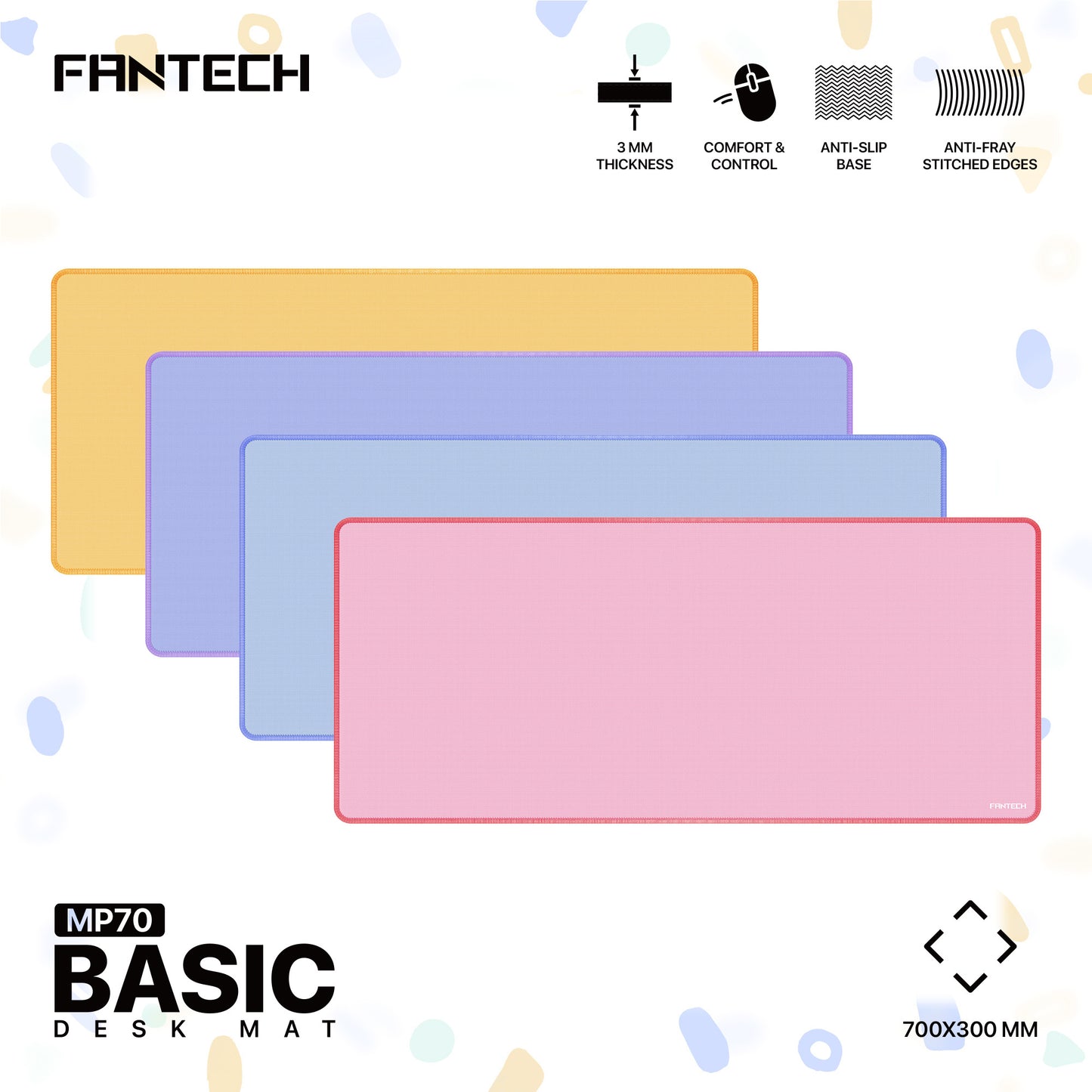 BASIC DESKMAT MP70 Mousepad Fantech