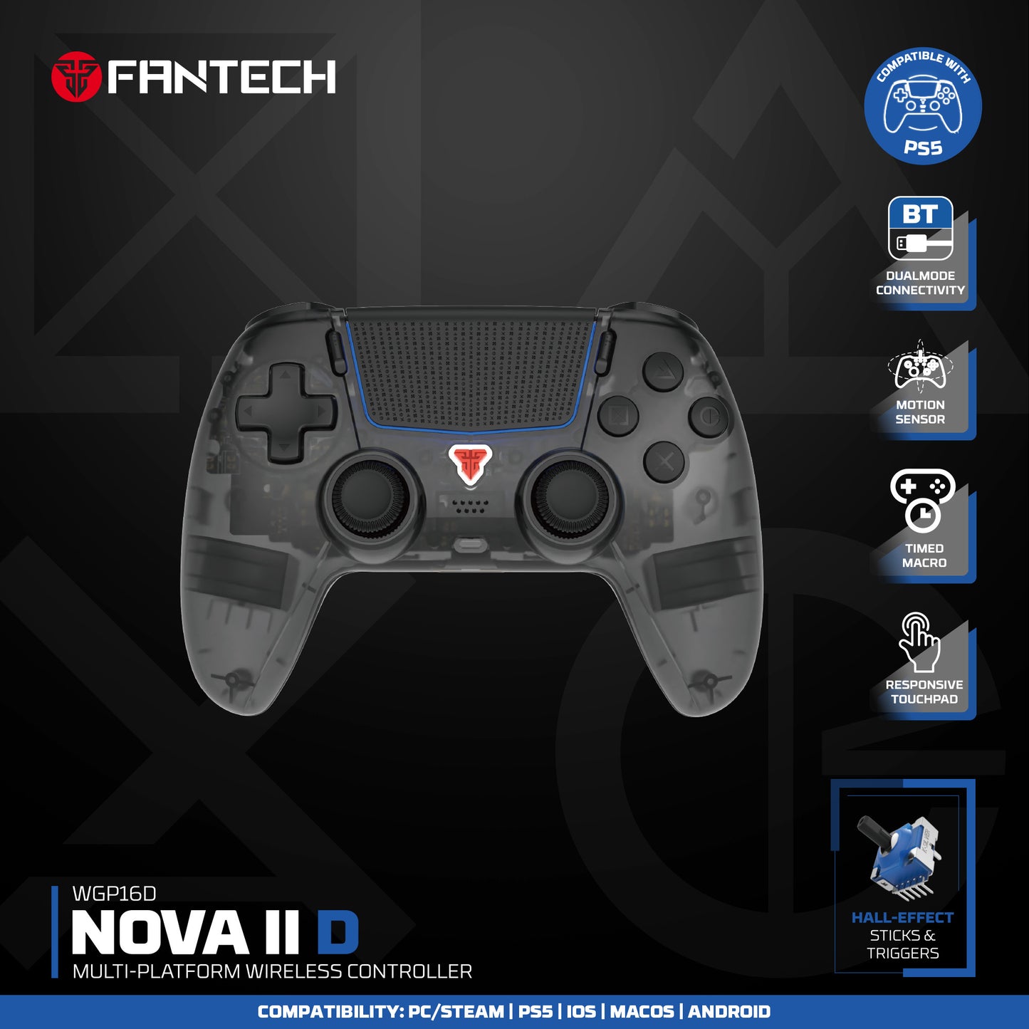 FANTECH NOVA II D WGP16D GAMEPAD