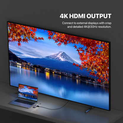 FANTECH HC101 Converter USB Hub Type C 10 in 1