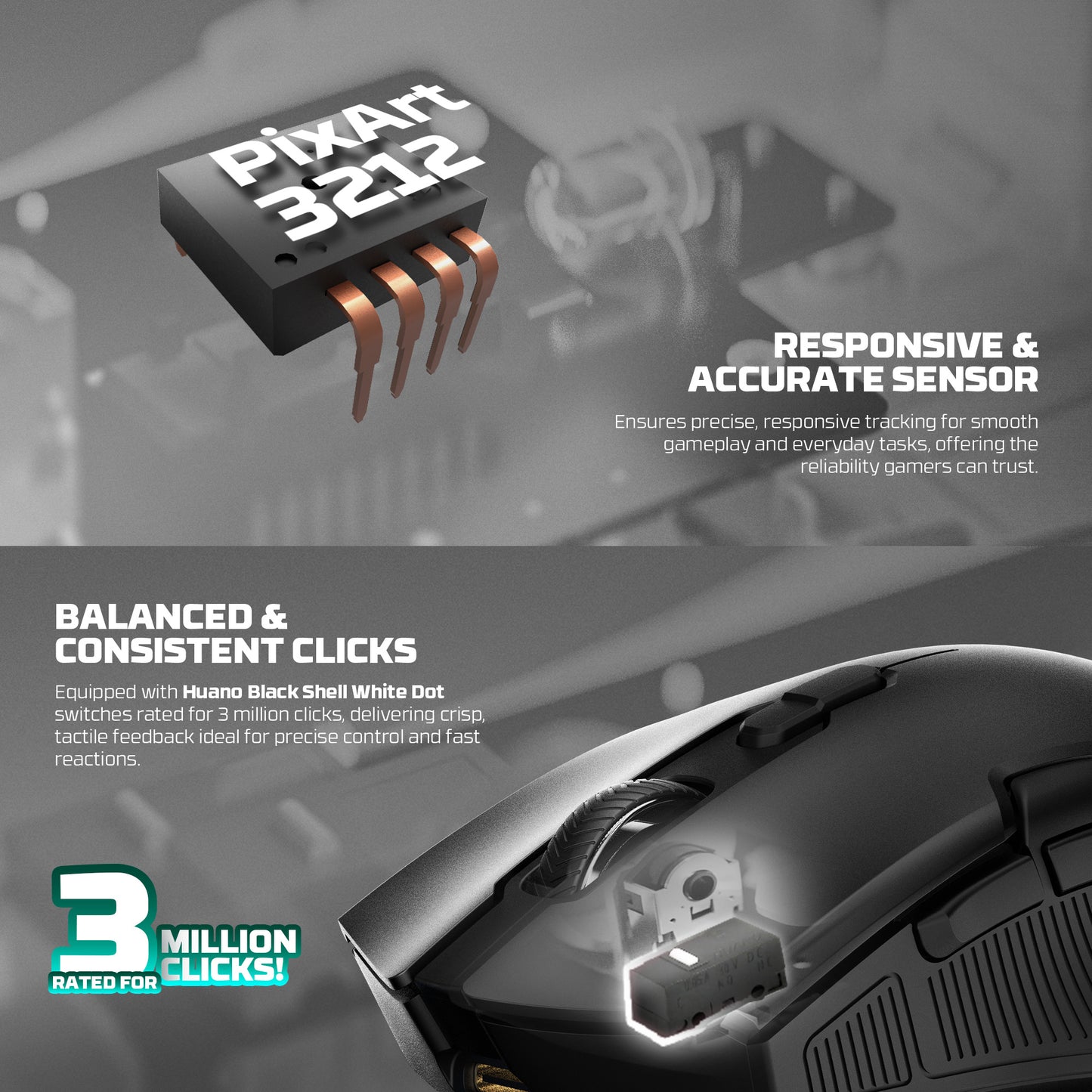 FANTECH CRUISER II WG11V2RD GAMING MOUSE