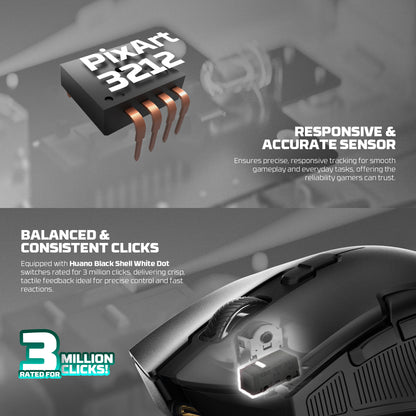 FANTECH CRUISER II WG11V2RD GAMING MOUSE