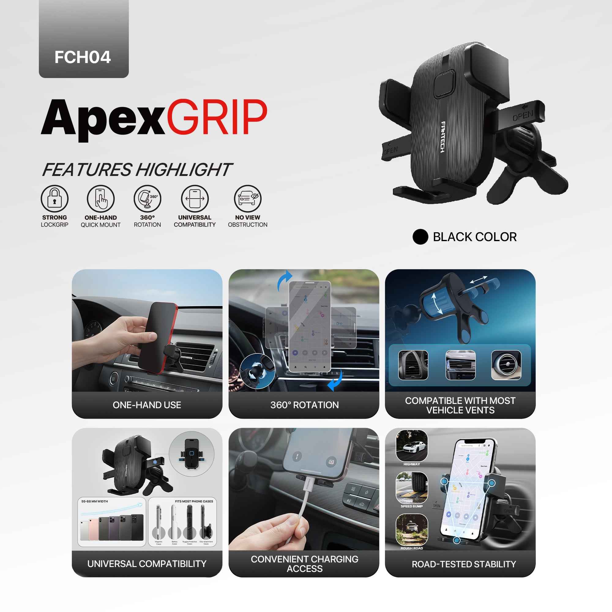 Fantech Car Phone Holder FCH04