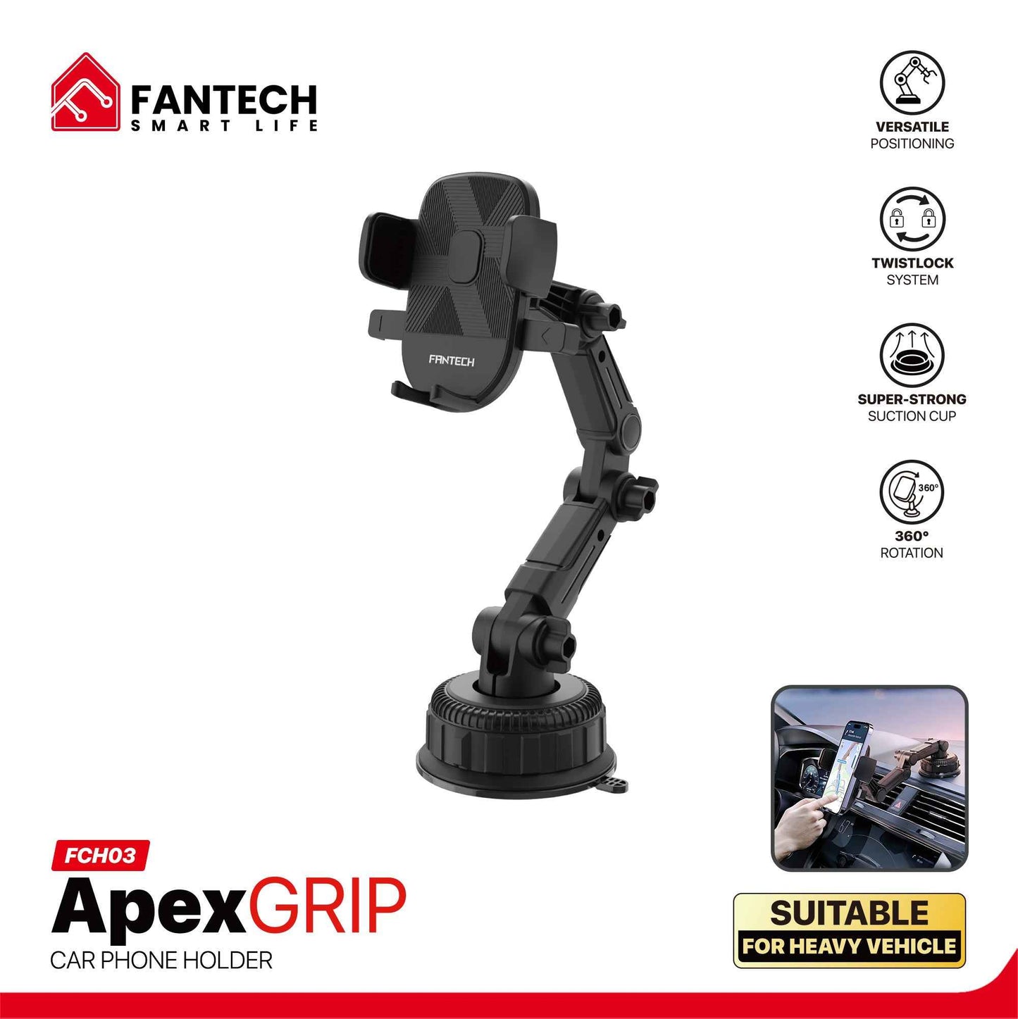 Fantech Car Phone Holder FCH03