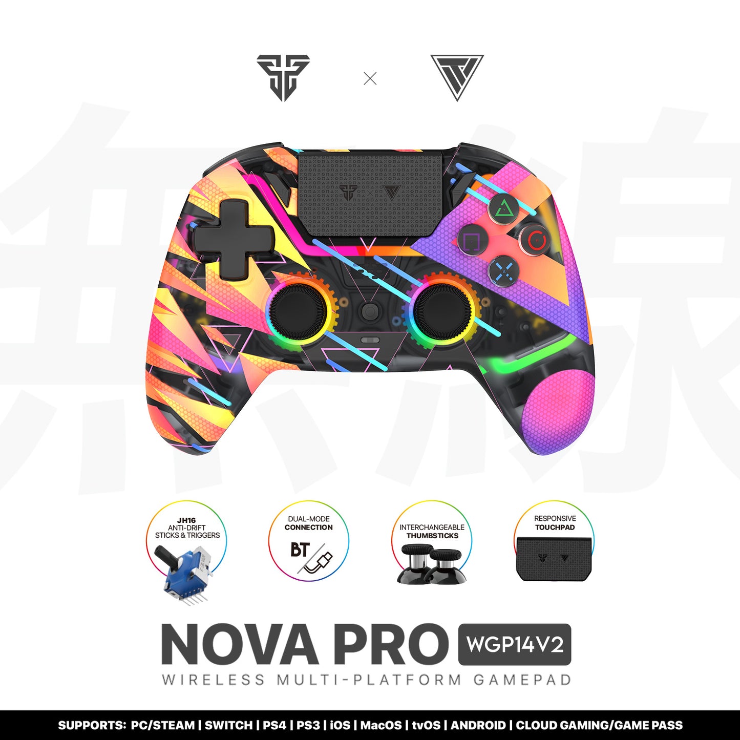 Gamepad WGP14V2 NOVA PRO Anti-Drift