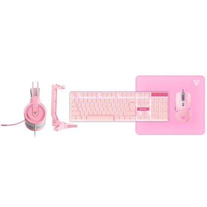 Fantech 5 in 1 Combo Gaming Keyboard Mouse Headset Mousepad P51 - Fantech Indonesia
