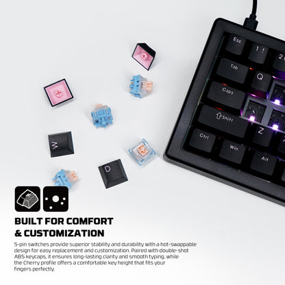 FANTECH ATOM X 66 MK614 MECHANICAL KEYBOARD