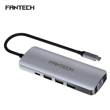FANTECH HC101 Converter USB Hub Type C 10 in 1