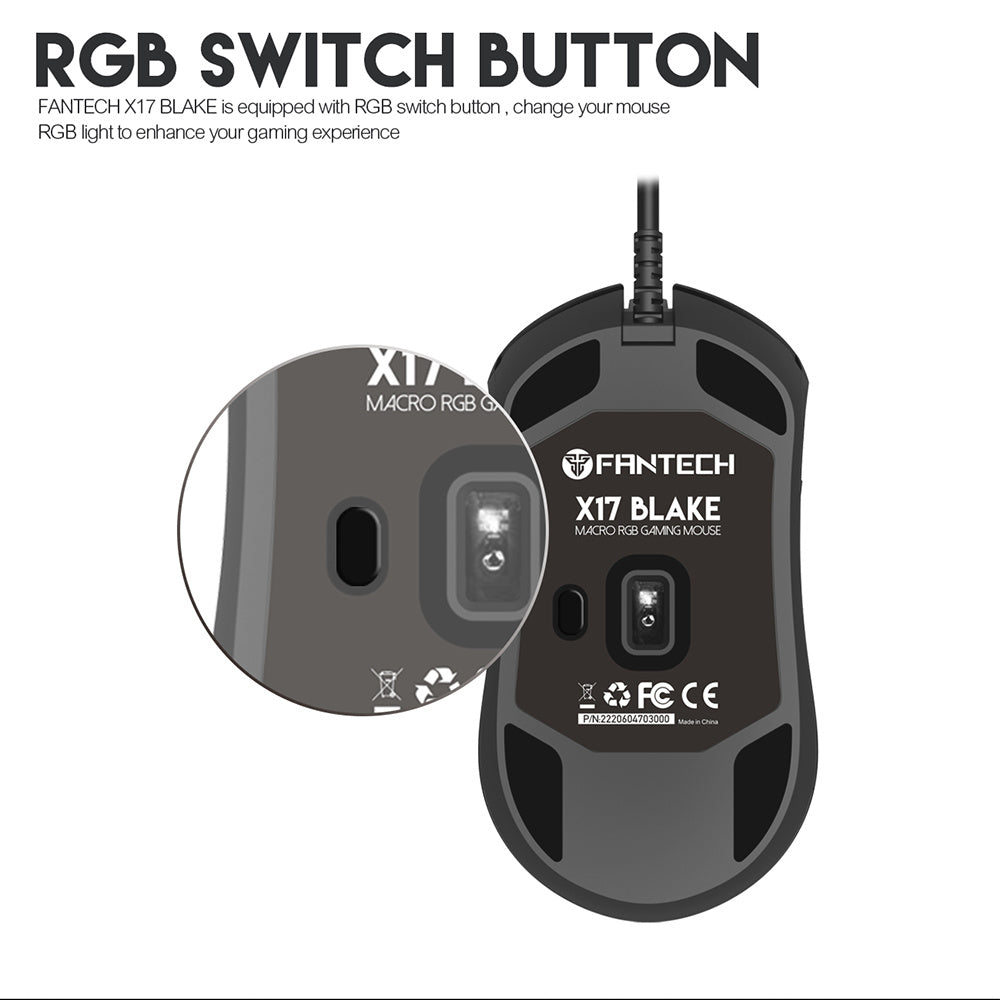 FANTECH BLAKE X17 GAMING MOUSE