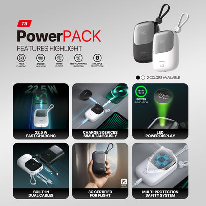 FANTECH POWER PACK T3 POWERBANK