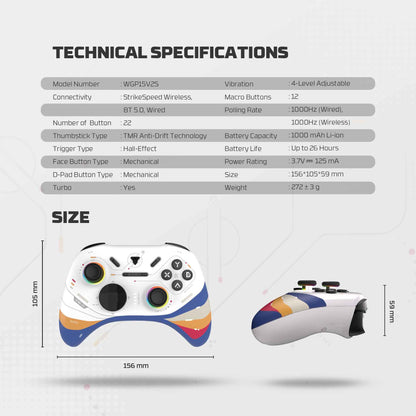 WGP15V2S Star Two Bluetooth Gamepad