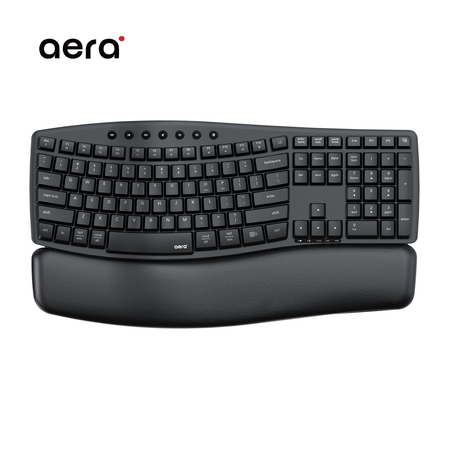 Fantech WKM71 Aera Wireless Ergonomic Keyboard and Mouse Combo