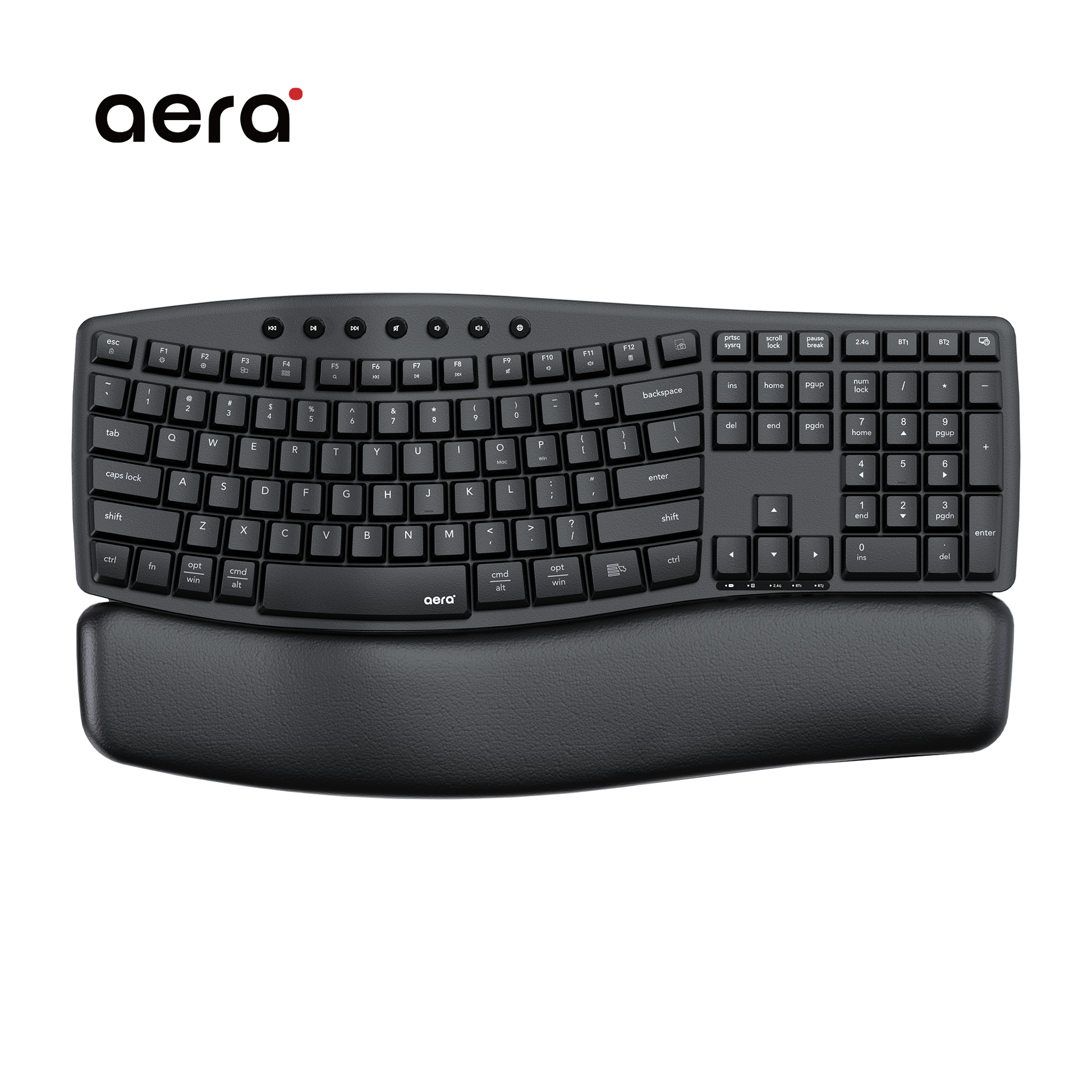 Fantech WKM71 Aera Wireless Ergonomic Keyboard and Mouse Combo