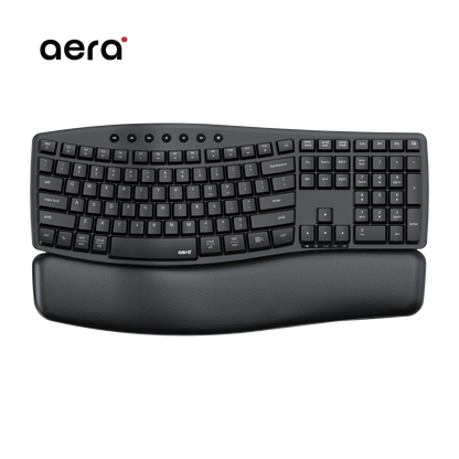 Fantech WKM71 Aera Wireless Ergonomic Keyboard and Mouse Combo