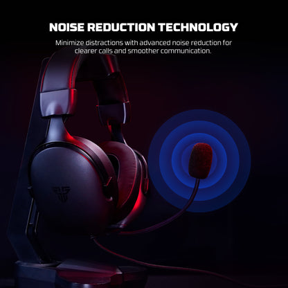 Fantech MH92 Carbon Headset Gaming Over-Ear Noise Cancelling - Multi-Platform PC PS4 PS5 Xbox
