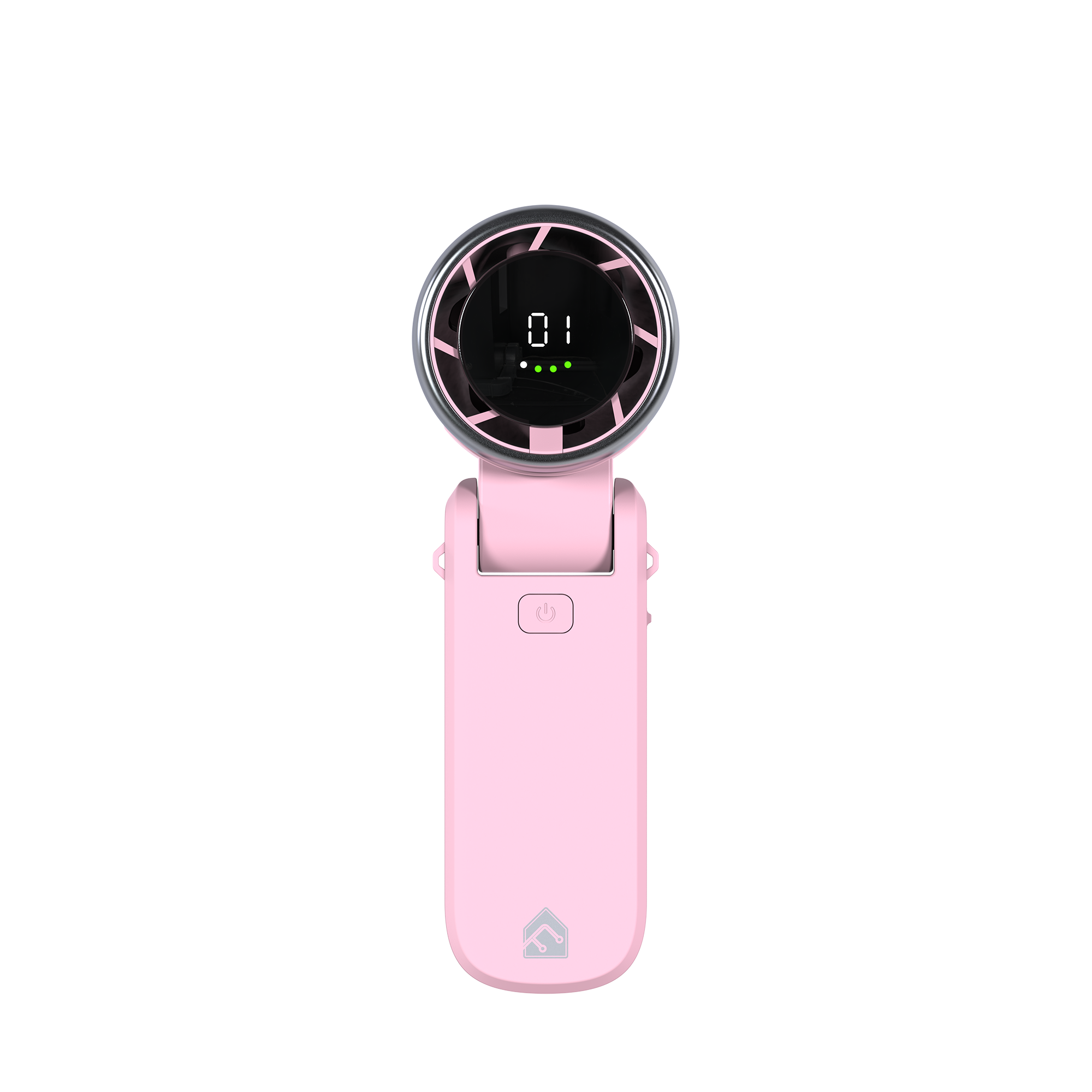 Fantech Life Portable Cooler PAC3 - Kipas Mini 13000 RPM, 100 Speed Adjustment, LCD Display, Powerful Airflow