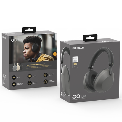 Fantech Headphone Bluetooth Dual Mode Headset Wireless GO Tune WH06 - Fantech Indonesia