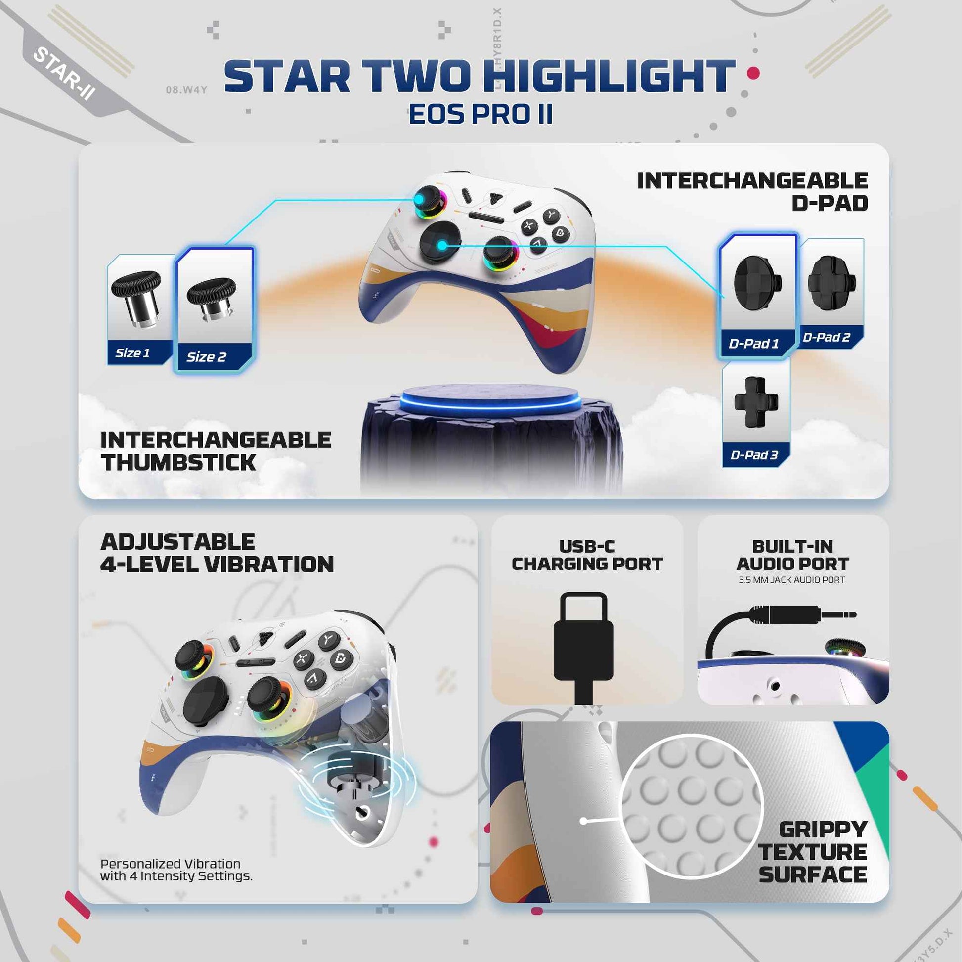 WGP15V2S Star Two Bluetooth Gamepad