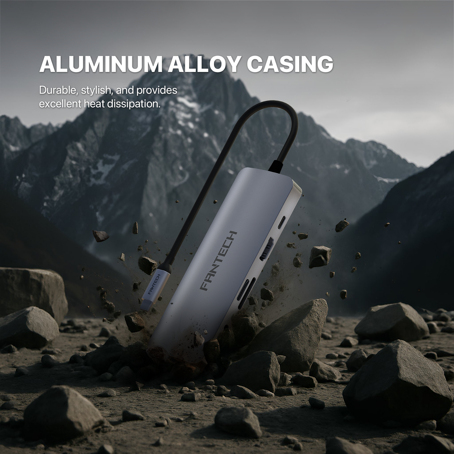 FANTECH HC101 Converter USB Hub Type C 10 in 1