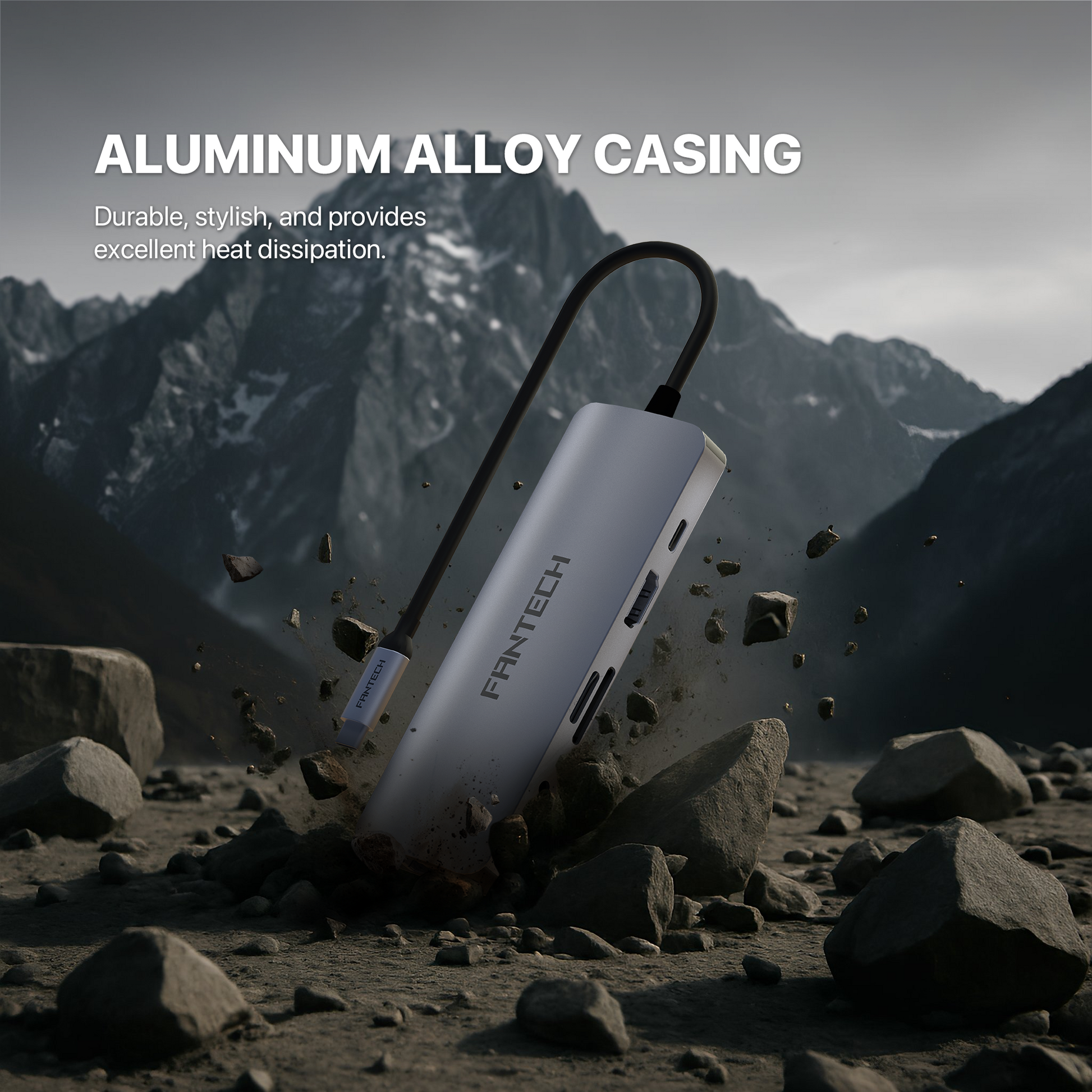 FANTECH HC101 Converter USB Hub Type C 10 in 1