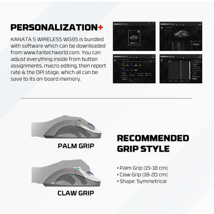 FANTECH KANATA S WG9S SUPER MAXFIT GAMING MOUSE